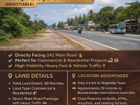 PRIME MAIN-ROAD LAND FOR SALE – NEGOMBO