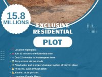  Prime Residential Land for Sale – Makuluduwa (Pannipitiya) 