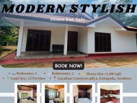 One Story Modern House for Sale In Seeduwa